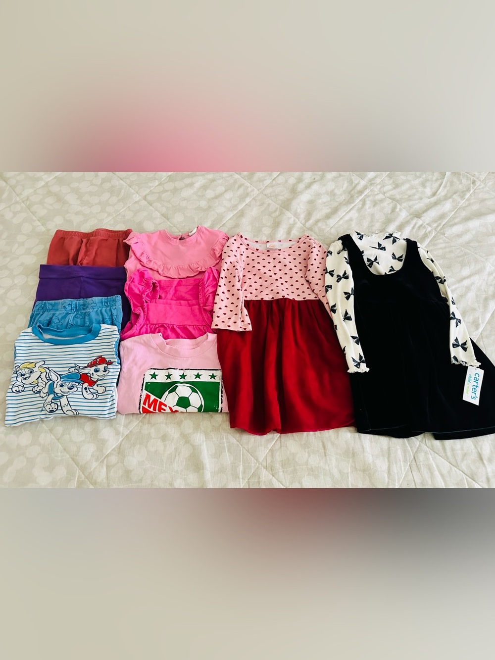 BIG LOT Girl Mixed Clothes - Size 3T Carters H&M Old Navy Childrens Place